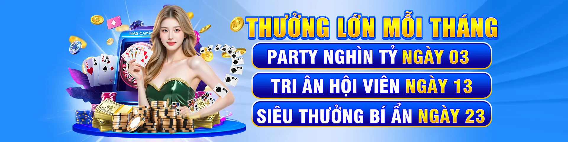 Giao diện sảnh casino trực tuyến Lucki8